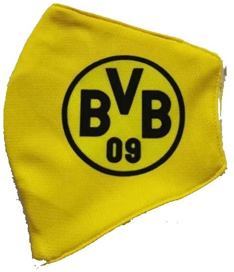 Mascara oficial Puma Borussia Dortmund 2019 2020 Amarela